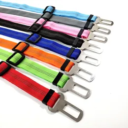 Reflective Pets Safety Car Seat Belt Elastic Small Medium Dog Vehicle Car Safety Seat Belt Puppy Travel Car Chain