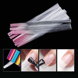 Искусство ногтей Стекловолокна для ультрафиолетового геля DIY удлинитель для ногтей волокон Fibernails Tool Nail Acrylic Tips Fible Glass для ногтей здание гель