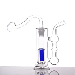 Great Popular Mini Glass Oil Burner Water Bong for dab rigs Ash Catcher Hookah bubbler smoking water pipe with 10mm glass oil burner pipes