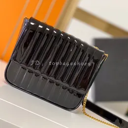 패션 여성 luxurys 디자이너 가방 핸드백 지갑 crossbody 2021 고품질 숙녀 진짜 정품 가죽 골드 체인 여자 레드 클러치 어깨 누비 이불 가방