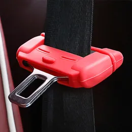 Universal Auto Sicherheit Gürtel Schnalle Schutz Silikon Anti-Scratch Sitz Gürtel Schnalle Clip Innen Taste Fall Anti-Scratch Abdeckung