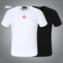 DSQ шаблон футболкой D2 Phantom черепаха 2020SS новый мужской дизайнер футболка парижская мода футболки летнее мужское высшее качество 100% хлопок до 678