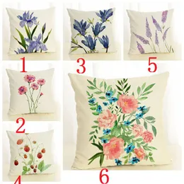 2021 Rose Flower Cushion Cover Lila Lavendel Lounge Funda Cojin 2019 Chaise Chair Kasta Pillow Case Almofada