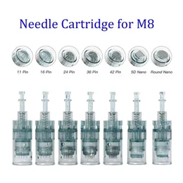 Dr Pen M8 Wkłady BAGUONET 10PCS MICRO Igle 11pin/16pin36pin/5d Nano Round Microneedles MTS 220224