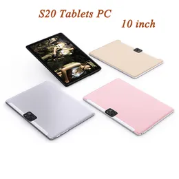 S20 10 -tums Quad Core Tablet PC IPS Pekskärm Dual SIM 2G Kvalitet MTK6592 Upplösning 1280P 16GB 4500mAh Batteri