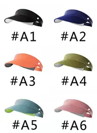 LL Yoga Visir Populära Ball Caps Canvas Fritid Mode Solhatt för utomhussport Baseball Keps Strapback Hat