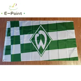 Tyskland Sv Werder Bremen Flag 3 * 5ft (90cm * 150cm) Polyester flagga banner dekoration flygande hem trädgård flagga festliga gåvor