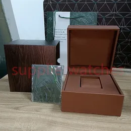 HJD 2022 시계 P 손목 시계 케이스 상위 품질 로얄 오크 근해 시계 상자 원래 상자 종이 가죽 나무 핸드백 + 15710 액세서리 AAP