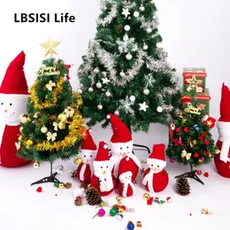 LBSISI 생활 60cm 크리스마스 장식 나무 51pcs 매달려 장식품 액세서리 축하 프리미엄 인공 y201020