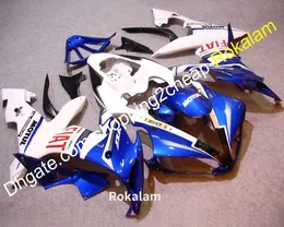 Parti di carrozzeria moto YZFR1 per Yamaha YZF R1 2004 2005 2006 YZF1000 R1 YZF-R1 Kit carenatura corpo Sportbike Bianco Blu (stampaggio ad iniezione)