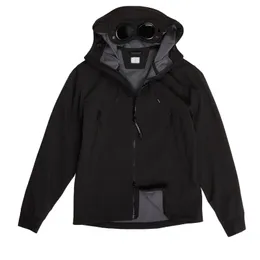 2023 새로운 핫 패션 스포츠 윈드 브레이커 재킷 따뜻한 야외 쉘 고글 후드 재킷
