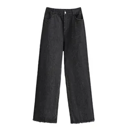 Neohil 5xl inverno moda mulheres negras retas denim ankle-length jeans alta cintura ocasional high street largo pants p9718 201223
