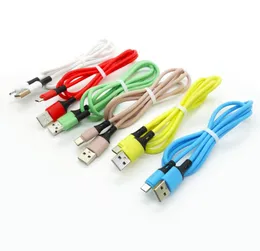 1m 2m 3m USB Type-C Android Micro Liquid Silicone Fast Charging Cable Data Sync For Samsung Huawei Honor Xiaomi Redmi