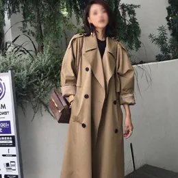 Ziai 2020 Hotsale Mulheres Primavera Long Light Trench Revestimento Quente Lapela Feminino Windbreaker Manga Longa Lady Stock246 201124