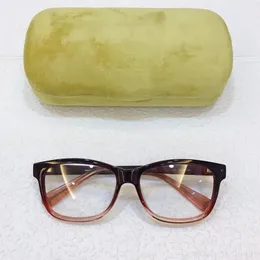 Fashion Lighweight Gradient color Plank 0374O Unisex Fullrim Glasses Frame 55-16-145 for Prescription fullset packing