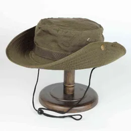 Wholesale custom adjustable size Sweat-absorbent and breathable reversible  brim men's fishing bucket hats G220311