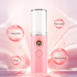 25ML Nebel Spray USB Nano Gesichts Sprayer Mini Handheld Gesicht Mister Cool Gesicht Luftbefeuchter Tragbare Gesichts Dampfer Spray feuchtigkeitscreme
