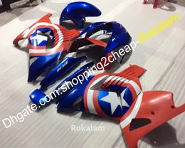 MOTORBIKE COWLING FÖR KAWASAKI ZX 14R NINJA ZX14R 2006 2007 2008 2009 2010 2011 ZX1-4R Blue White Red Fairing Kit (formsprutning)