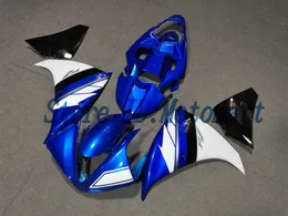 Zestaw dochodów wtryskowych Mold dla Yamaha YZFR1 09 10 11 12 YZF R1 2009 2012 YZF1000 ABS Black Blue Fairings Set + Gifts YF11