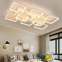 Ceiling Lights Simple LED Lamps Home For Living Room Bedroom Dining Modern Indoor Lighting Iron Acrylic Fixture