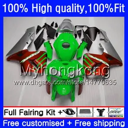 Injeção de OEM para Honda CBR600RR Red verde CBR 600 CC 600F5 600cc 05-06 48HM.285 CBR600 RR F5 05 06 CBR 600RR CBR600F5 2005 2006 Fairing