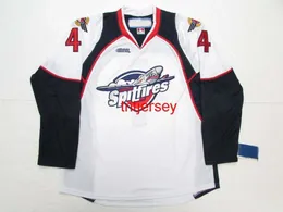 Genähte Benutzerdefinierte Taylor Hall Windsor Spitfires OHL Hockey Jersey Hinzufügen von Namensnummer Herren Kinder Jersey XS-5XL