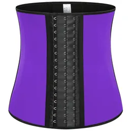 Body Sculpting Slimming Belt Latex Waist Trainer Corset 3 Layers With 9 Steel Bones Tummy Shapewear DHL Free