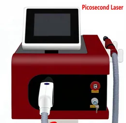 Picosecond Laser Tattoo Avlägsnande maskinpigmenteringsbehandling Kolskalning med 1064nm / 532nm / 755nm / 1320nm Våglängder Hälsa