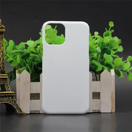 DIY 3D Sublimation Back Case for iPhone 13 12 11 Pro max Full Area Heat Printed White Glossy Smooth PC Hard Cover for Samsung S22 S21 Plus Ultra Smart Phone