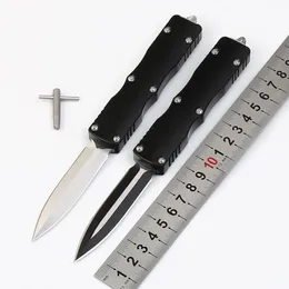 9CR18MOV Blade Double Action Тактическая самооборона Складной EDC Индивидуальные автоматические нож автоматические ножи нож