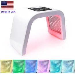 Stock in USA Newest 7 Colors PDF Led Mask Facial Light Therapy Skin Rejuvenation Device Spa Acne Remover Anti-Wrinkle BeautyTreatment