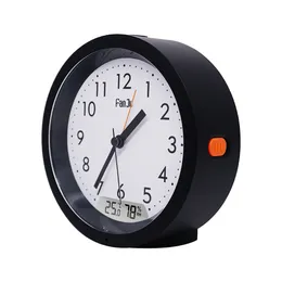 FanJu FJ5132 Alarm Clock LED Digital Movement Temperature Humidity Automatic Backlight Desk Table Bedroom Electronic Clocks LJ200827