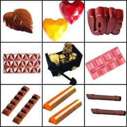Meibum Child Hard Candy Moulds Love Diamond Polycarbonate Chocolate Molds Pastry Tools Confectionery Dessert Baking Tray Y200612
