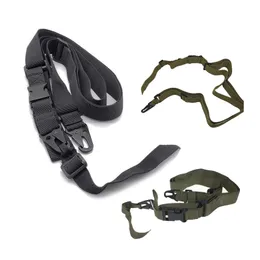 Outdoor Sports Three Point Tactical Sling Army Hunting Rifle Shooting Paintball Gear Airsoft Strap Gun Lanyard NO12-003