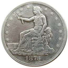 90% Gümüş ABD Ticaret Doları 1873-P-S-CC YENI/ESKI RENK Zanaat Kopya Para Pirinç Süsler ev dekorasyon aksesuarları