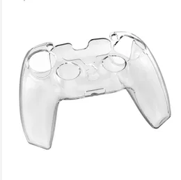 Hard PC Transparent Clear Shell Protective Case Skydd Skin för PlayStation 5 PS5 PS 5 Controller Gamepad Game Tillbehör