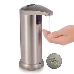 250 ml automatycznego dozownika mydła ciekłego dezynfekujące inteligentne czujnik bez styku kuchenna butelka mydła łazienka Y200407