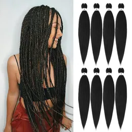 EZ Blaids przede-rozwiązywane włosy niskiej temperatury włókna syntetyczne włókna włókna włosy Szydełka Rozszerzenia włosów Afryki Jumbo Easy Loss