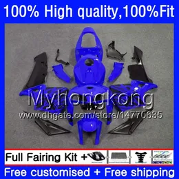 Blau schwarz 100% passend für HONDA CBR600F5 CBR600 RR CBR600RR 05 48HM.222 CBR 600RR CBR 600 CC RR 600CC F5 05 06 2005 2006 Einspritzverkleidungen