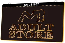 LS1662 Adult Store Toys Shop Sex 3D Engraving LED Light Sign Wholesale Retail