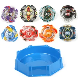 4 stilar beybladed med handtag launchers burst gt leksaker arena metall gud fafnir spinning topp bey blade kniv leksaker för barn 201216