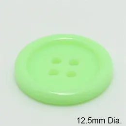 1 confezione da 12,5 mm di diametro in resina per cucire bottoni scrapbooking 4 fori rotondi risultati fai da te colorati (circa 100 pezzi jllTBS