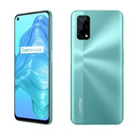 オリジナルのREALME V5 5G携帯電話8GB RAM 128GB ROM MTK 720オクタコアAndroid 6.5インチの全画面48mp AI指紋IDスマート携帯電話