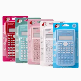 Color Student calculator, dedicated for exams, multifunctional electronic function computer, scientific calculator