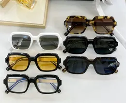 G Designer Summer Solglasögon för män och kvinnor Style Anti-ultraviolet Retro Plate Square Full Frame Fashion Gereglasses Random Box