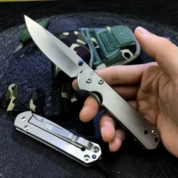 Chris Reeve Sebenza 21. nóż Cr Składanie noża 440C 58HRC CNC Merceriising Handa Survival Tools Outdoor Tactical Hunting Knives