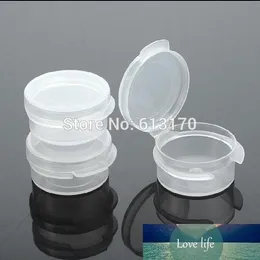 Kosmetisk förpackning Container Cream Jar 100PCS 5G CLEAR 5ML Tomt Klämma Spänne Style Mini Small Prov vinner Gratis Frakt PS