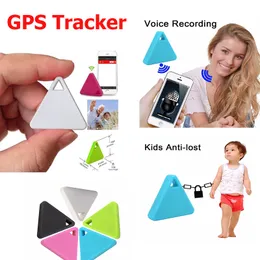 GPSトラッカースマートワイヤレスBluetoothアンチロストアラームトラッカーTria iTag Key Finderngleロケーターリモコンシャッター子供のための屋外使用
