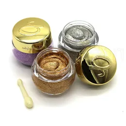 Glitter Eye Shadow Eyeshadow Gel Cream 16 Colors Metallic Powder Pigment Makeup Perfume Highlighter Cosmetics Tools