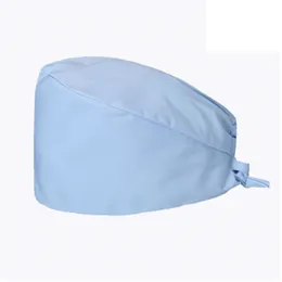 Caps Caps Maski Kapelusz Unisex Scrub Cap Drukowane Przycisk Praca Dorywczo Lato Wysokiej Jakości Pharmacy Czaszki Czapki # T1P